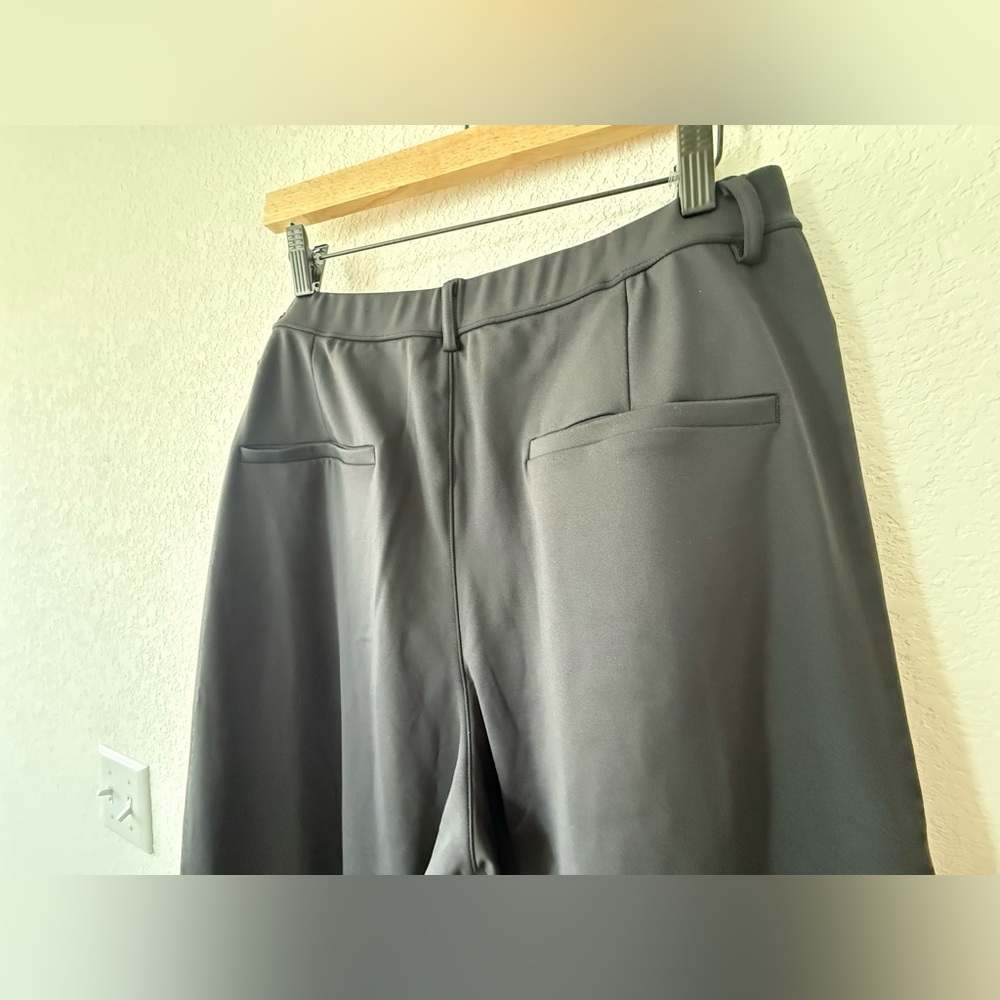 HALARA Black Wide-Leg Cargo Trousers SoftlyZero Pants SZ L Regular - Picture 5 of 6